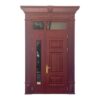 Cửa Thép Vân Gỗ 2 Cánh Lệch S90Home – Giải Pháp Sang Trọng, An Toàn Cho Mọi Ngôi Nhà 2 cua thep van go 2 canh lech cao cap