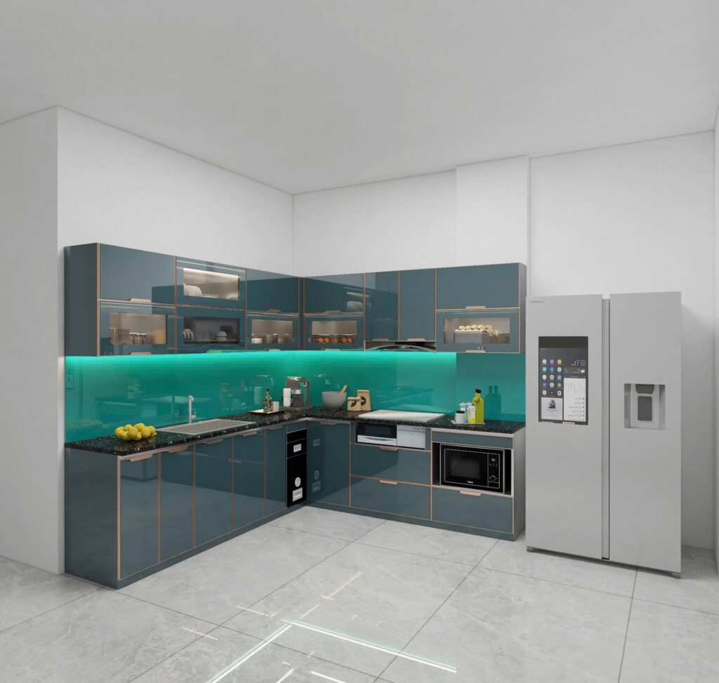 Tủ bếp inox trọn gói 