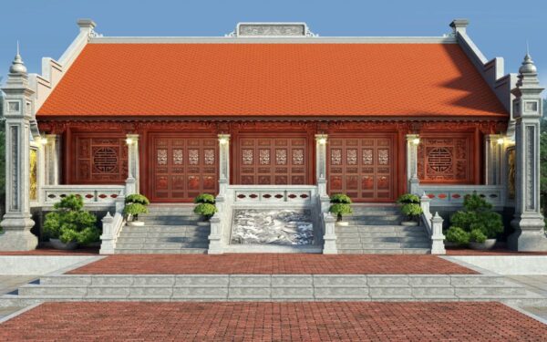 Nhà Gỗ Kết Hợp Kính