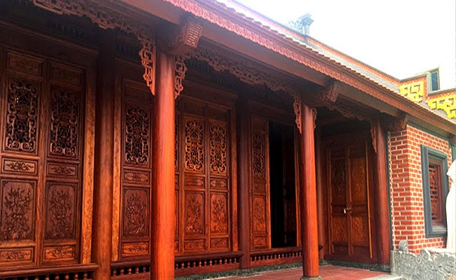 mẫu nhà gỗ giả cổ